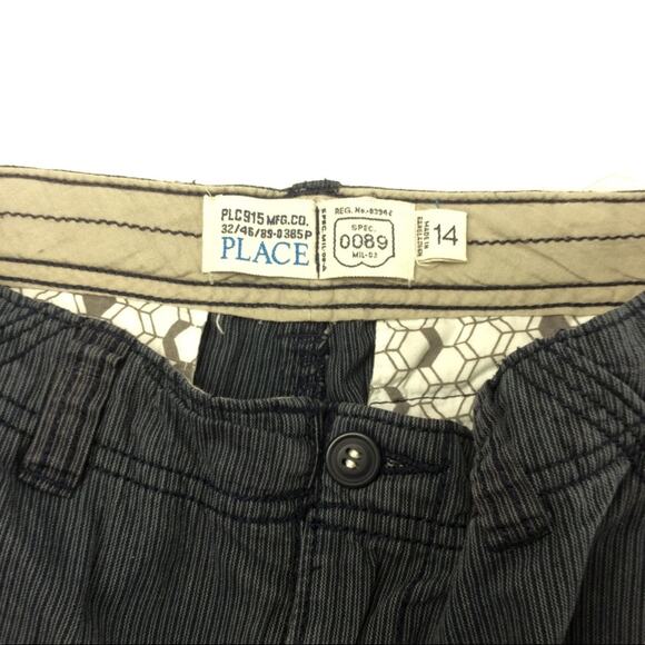 The Children’s Place | Navy Cargo Shorts Size 14 - Picture 2 of 5